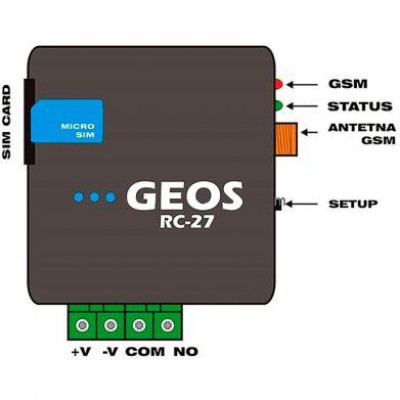GSM - контроллер Geos RC-27 GSM - контроллер Geos RC-27