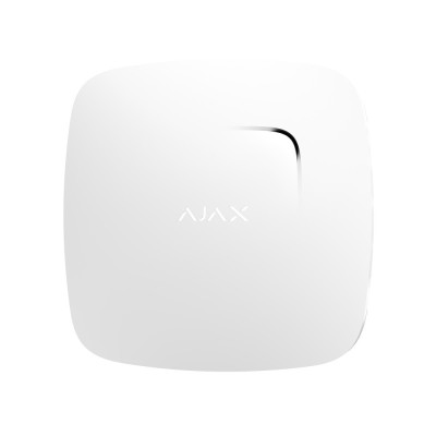 Беспроводной датчик детектирования дыма Ajax FireProtect белый