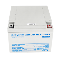 Акумулятор мультигелевий LogicPower AGM LPM-MG 12-26Ah