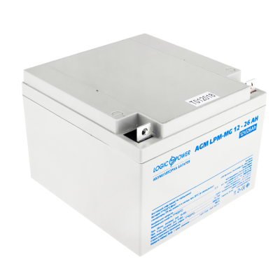 Акумулятор мультигелевий LogicPower AGM LPM-MG 12-26Ah Акумулятор мультигелевий LogicPower AGM LPM-MG 12-26Ah