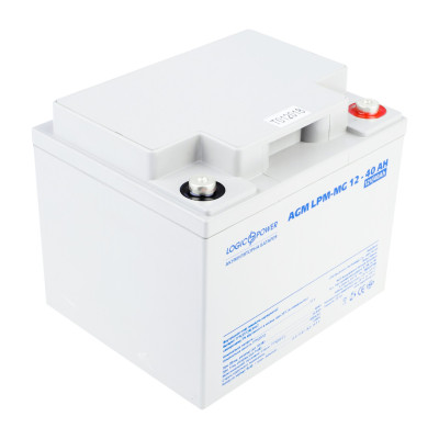 Акумулятор мультигелевий LogicPower AGM LPM-MG 12-40Ah Акумулятор мультигелевий LogicPower AGM LPM-MG 12-40Ah