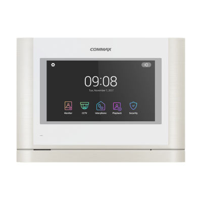 Видеодомофон Commax CDV-704MF White