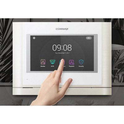 Видеодомофон Commax CDV-704MF White Видеодомофон Commax CDV-704MF White