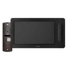 Комплект відеодомофону ARNY AVD-7006 Black/Silver