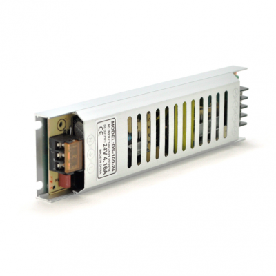 Импульсный блок питания NRU DS-100-24 24В 4.17А (100Вт) SLIM