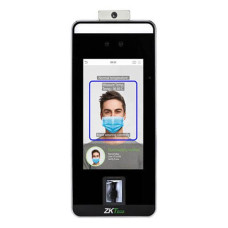 Биометрический терминал распознавания лиц (в маске) ZKTeco SpeedFace-V5L[TD]