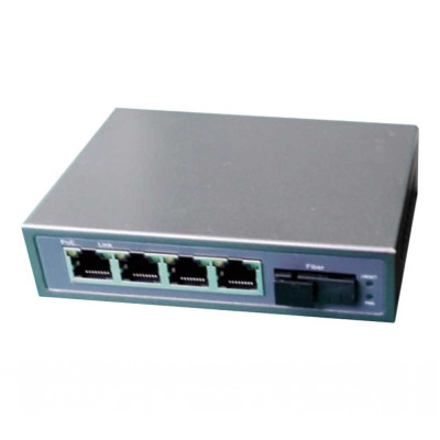 PoE коммутатор SICSO FT-1F4EP (4xPOE, 1xSFP)