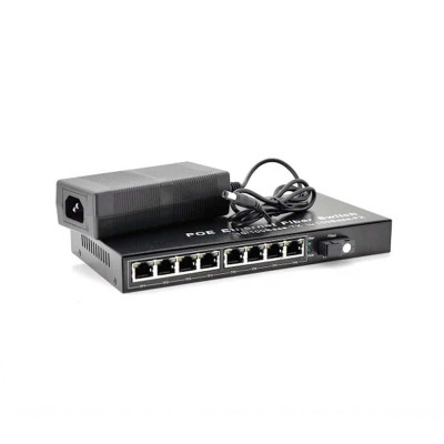 PoE коммутатор со встроенным SFP SICSO (А) FT-1F8EP (8xPOE, 1xSFP) PoE коммутатор со встроенным SFP SICSO (А) FT-1F8EP (8xPOE, 1xSFP)