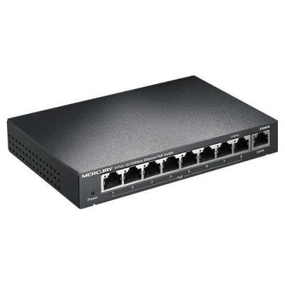 PoE коммутатор Mercury S109PS (8xPOE, 1xLAN) PoE коммутатор Mercury S109PS (8xPOE, 1xLAN)