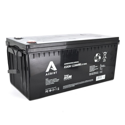 Аккумулятор AZBIST Super GEL ASGEL-122000M8 12V 200.0Ah