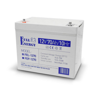 Акумуляторна батарея GEL Full Energy FEL-1270 12V 70Ah