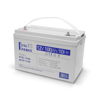 Акумулятор гелевий GEL Full Energy FEL-12100 12V 100Ah Акумулятор гелевий GEL Full Energy FEL-12100 12V 100Ah