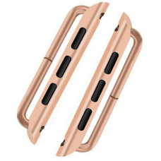 Переходник коннектор для ремешка Apple Watch VOLRO 42mm Красное золото (vol-1379)