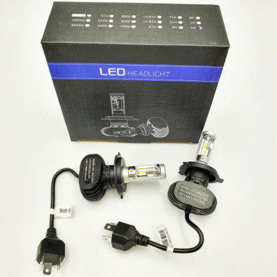 Лампы светодиодные LED 2*4000im с цоколем H7 мощностью 50W и цветовой температурой 6500K No Brand COKOL LED S1-H7 Лампы светодиодные LED 2*4000im с цоколем H7 мощностью 50W и цветовой температурой 6500K No Brand COKOL LED S1-H7
