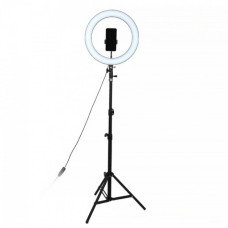 Студийная 360° светодиодная LED лампа со штативом и зеркалом No Brand LIVE LIGHT A3649
