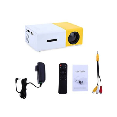 Проектор карманный No Brand Panorama Yellow + PowerBank 2600mah Проектор карманный No Brand Panorama Yellow + PowerBank 2600mah