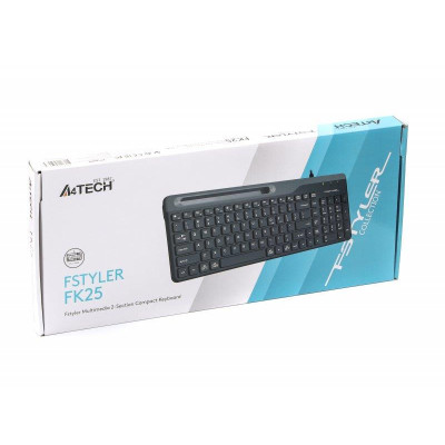 Клавіатура A4Tech Fstyler FK25 Black USB Клавіатура A4Tech Fstyler FK25 Black USB