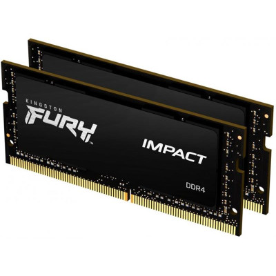 Модуль памяти Kingston Fury Impact SO-DIMM 2x32GB/3200 DDR4 (KF432S20IBK2/64) Модуль памяти Kingston Fury Impact SO-DIMM 2x32GB/3200 DDR4 (KF432S20IBK2/64)