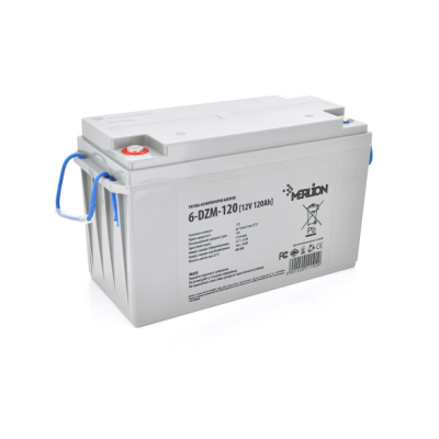 Тяговая аккумуляторная батарея AGM Merlion 6-DZM-120 12V 120Ah