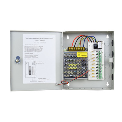 Блок живлення Full Energy BG-1210/9 11-14 В/10 А Блок живлення Full Energy BG-1210/9 11-14 В/10 А