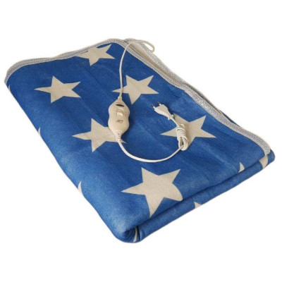 Простирадло електричне Electric Blanket 7418 150х160 см Білі зірки