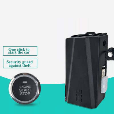Система запуска двигателя кнопка Smart System START-STOP универсальная с подсветкой и режимом старта на холодную Система запуска двигателя кнопка Smart System START-STOP универсальная с подсветкой и режимом старта на холодную