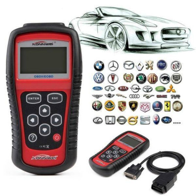 Автомобільний універсальний діагностичний сканер Konnwei OBDII/EOBD scanner 808KWHS Автомобільний універсальний діагностичний сканер Konnwei OBDII/EOBD scanner 808KWHS