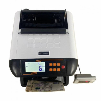 Машинка счетная для денег Bill Counter UV-MG 555 портативный счетчик банкнот с ультрафиолетовым и магнитным сканером-детектором Машинка счетная для денег Bill Counter UV-MG 555 портативный счетчик банкнот с ультрафиолетовым и магнитным сканером-детектором