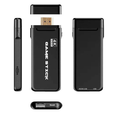 Телевизионная игровая приставка Gen Game Mini Stick 4k HDMI с двумя беспроводными геймпадами 2.4G с встроенными играми Dendy Sega Аркадные игры Game Boy Nintendo Atari PlayStation 1 Телевизионная игровая приставка Gen Game Mini Stick 4k HDMI с двумя беспроводными геймпадами 2.4G с встроенными играми Dendy Sega Аркадные игры Game Boy Nintendo Atari PlayStation 1