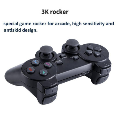 Телевизионная игровая приставка Gen Game Mini Stick 4k HDMI с двумя беспроводными геймпадами 2.4G с встроенными играми Dendy Sega Аркадные игры Game Boy Nintendo Atari PlayStation 1 Телевизионная игровая приставка Gen Game Mini Stick 4k HDMI с двумя беспроводными геймпадами 2.4G с встроенными играми Dendy Sega Аркадные игры Game Boy Nintendo Atari PlayStation 1