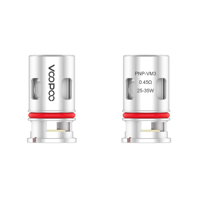 Сменный испаритель для электронной сигареты PnP-VM3 Coil Mesh - 0.45 Ом (co0292-hbr)
