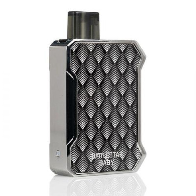 Под-система солевая электронная сигарета Smoant Battlestar Baby Pod Kit 750mAh 2ml Gun Metal (sn1325-hbr)