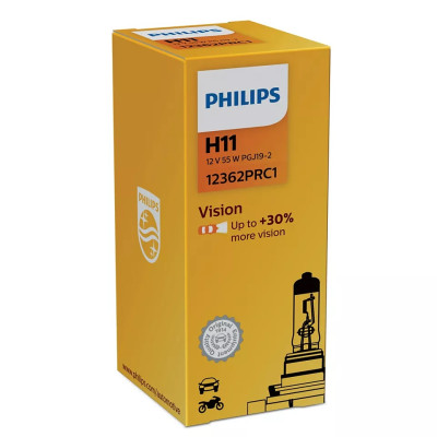 Автолампа PHILIPS 12362PRC1 H11 55W 12V PGJ19-2 Автолампа PHILIPS 12362PRC1 H11 55W 12V PGJ19-2