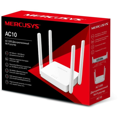 Беспроводной маршрутизатор Mercusys AC10 (6660591) Беспроводной маршрутизатор Mercusys AC10 (6660591)