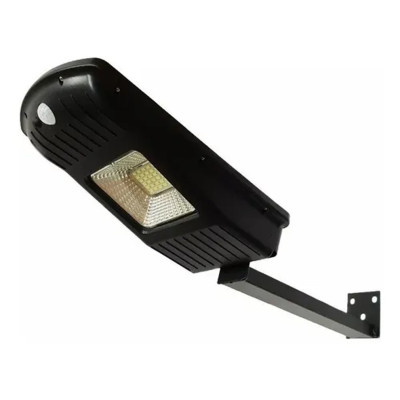 Вуличний ліхтар світильник сонячний CcLamp CL-110 з датчиком руху 30W Чорний