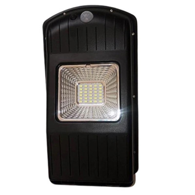 Вуличний ліхтар світильник сонячний CcLamp CL-110 з датчиком руху 30W Чорний Вуличний ліхтар світильник сонячний CcLamp CL-110 з датчиком руху 30W Чорний