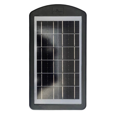 Вуличний ліхтар світильник сонячний CcLamp CL-110 з датчиком руху 30W Чорний Вуличний ліхтар світильник сонячний CcLamp CL-110 з датчиком руху 30W Чорний