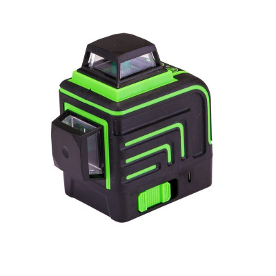 Уровень лазерный MASTERTOOL H360+2хV360 3 лазерные головки GREEN 0.2 мм/м 10 м Li-ion сумка 30-1913