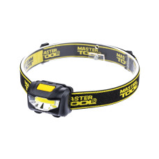 Фонарь налобный MASTERTOOL 3 режима 59х41х32 мм COB LED 3xAAA ABS 94-0811