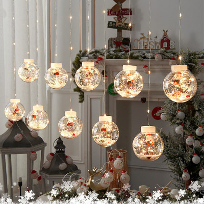 Светодиодная гирлянда Lesko Y003 Santa Claus Теплый свет Светодиодная гирлянда Lesko Y003 Santa Claus Теплый свет
