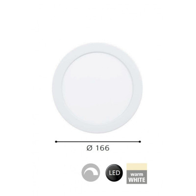 Точечный светильник FUEVA 5 d16,6 LED WW DIM WH Eglo 99192 Точечный светильник FUEVA 5 d16,6 LED WW DIM WH Eglo 99192