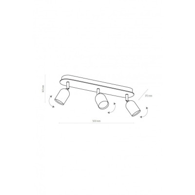 Спот TOP WOOD 3 WH TK-Lighting 3296 Спот TOP WOOD 3 WH TK-Lighting 3296