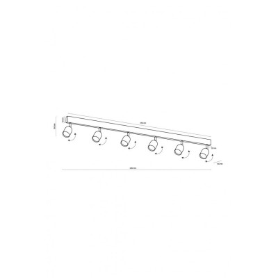 Спот TOP 6 GO TK-Lighting 1022 Спот TOP 6 GO TK-Lighting 1022