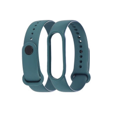Ремешок силиконовый Anchor для Xiaomi Mi Band 5/ 6 Темно-бирюзовый