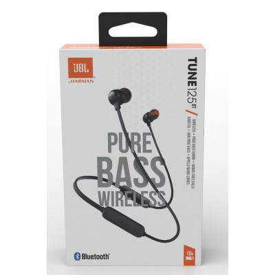 Гарнитура JBL TUNE 125BT Black (6687576) Гарнитура JBL TUNE 125BT Black (6687576)