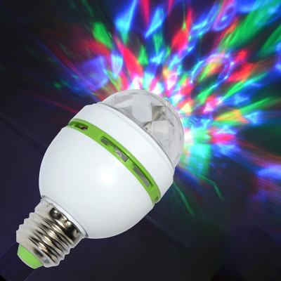 Светодиодная вращающаяся лампа LED Mini Party Light Lamp Светодиодная вращающаяся лампа LED Mini Party Light Lamp