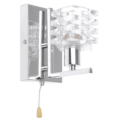 Бра с выключателем Классическое Brille 40W BR-586 Хром