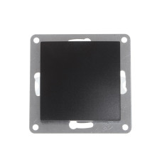 Выключатель Brille Nelly 1-кл Черный 42-207