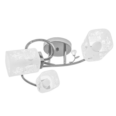 Люстра Brille 40W E14 Никель