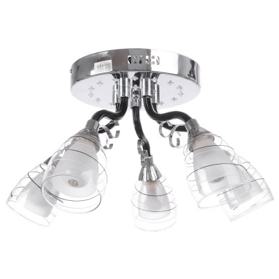 Люстра потолочная Brille 40W E14 Хром